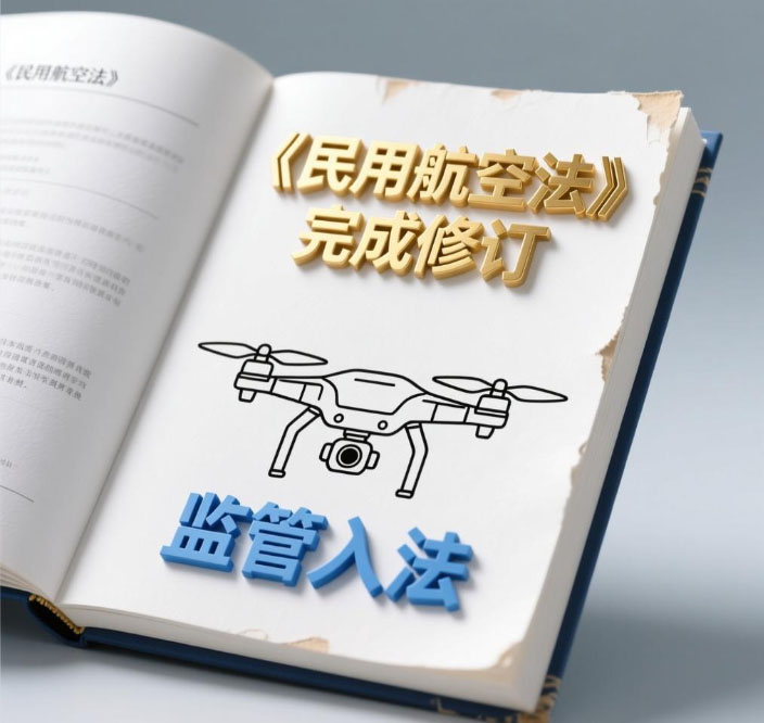 《民用航空法》完成修订，无人机监管正式纳入国家法律‌